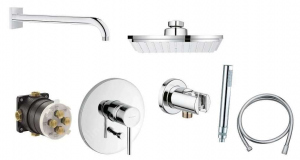 Kludi Bozz zestaw prysznicowy podtynkowy 150