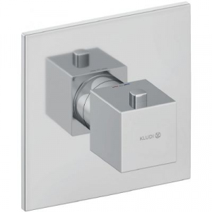 Kludi Decus podtynkowa bateria natryskowa z termostatem bez zaworu odcinajacego do KLUDI-SLIM.BOXX 88022 chrom 547390575