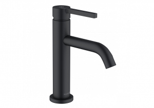 Kludi Nova Fonte Pura bateria umywalkowa 100 push-open czarny mat 202893915