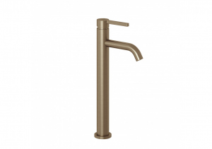 Kludi Nova Fonte Pura bateria umywalkowa 240 braz szczotkowany 20298N115