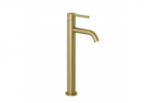 Kludi Nova Fonte Pura bateria umywalkowa 240 zloty szczotkowany 20298N015