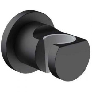 Kludi Nova Fonte Puristic uchwyt prysznicowy czarny mat 2055239-15