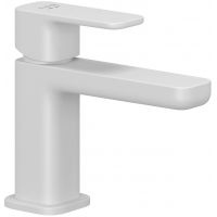 Kludi Renon bateria umywalkowa 85 push open bialy mat 422665375