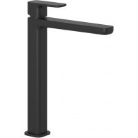 Kludi Renon wysoka nablatowa bateria umywalkowa 240 czarny mat 422983975