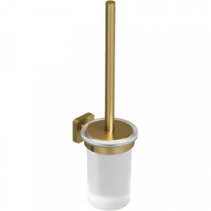 Kludi Vela S zestaw ze szczotka do WC Brushed Gold