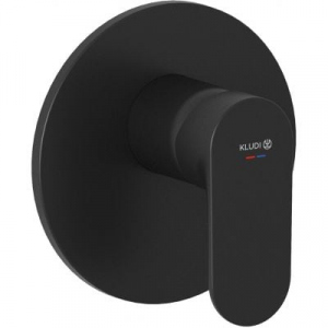 Kludi X1 podtynkowa bateria natryskowa czarny mat 327553975