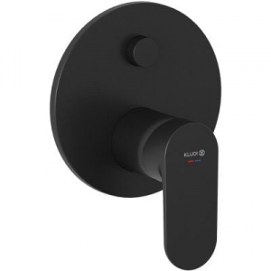 Kludi X1 podtynkowa bateria wannowo-natryskowa czarny mat 327593975