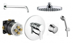 Kludi Zenta prysznicowy zestaw podtynkowy 200 ok