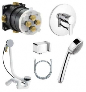 Kludi Zenta system do napełniania wanny przez przelew