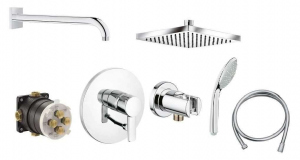 Kludi Zenta zestaw z deszczownicą 20cm