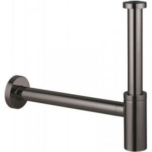 Ozdobny półsyfon umywalkowy Grohe 28912A00 hard graphite