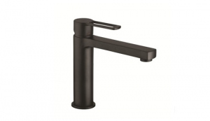 Paffoni Ringo bateria umywalkowa podwyższona bez korka RIN074NO czarny mat