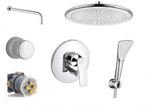 Podtynkowy zestaw prysznicowy Kludi Balance Fresh