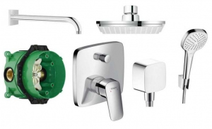 Prysznicowy zestaw podtynkowy Hansgrohe Logis 150