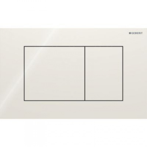 Przycisk do UP320 Geberit Sigma40 szkło sand grey prostokatny 115.629.JL.1