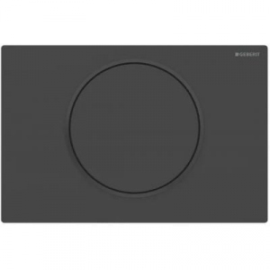 Przycisk do wc Geberit Sigma10 UP320 czarny mat-czarny-czarny mat, easy-to-clean 115.758.16.5