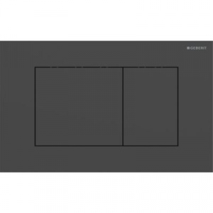 Przycisk do wc UP320 Geberit Sigma40 stal nierdzewna czarny prostokatny 115.629.14.1