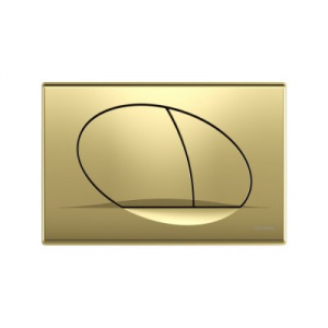 Przycisk wc Schwab Ovate Duo Gold 675132 złoto połysk