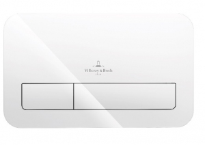 Villeroy & Boch ViConnect przycisk spłukujący szkło białe 922400RE