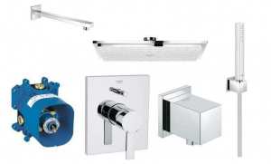 Zestaw podtynkowy Grohe Allure z deszczownicą 230