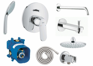 Zestaw prysznicowy podtynkowy Grohe Eursmart Cosmopolitan