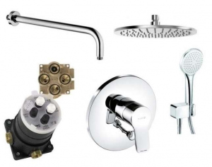 Kludi Pure&Easy 300 podtynkowy zestaw prysznicowy