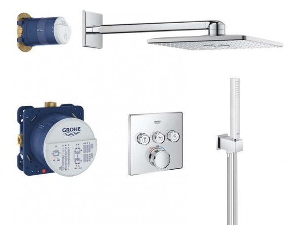 Zestaw Grohe Grohtherm Smartcontrol z deszczownicą kwadratową 34706000-image_Grohe_34706000_1