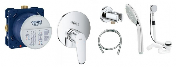 Grohe Grandera podtynkowa bateria wannowo-prysznicowa 19920000
-image_Grohe_19920000_1