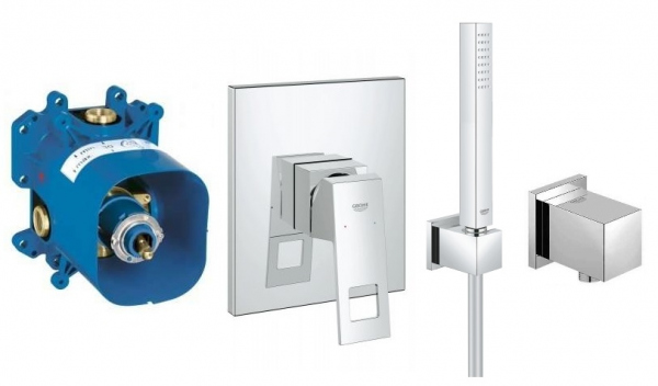 Grohe Eurocube bateria podtynkowa do obsługi słuchawki prysznicowej Euphoria na uchwycie punktowym.-image_Grohe_19898000_1