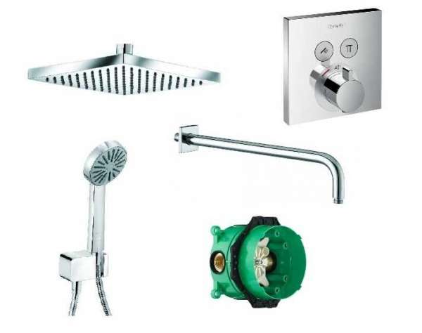 Pakiet termostatyczny ShowerSelect Aqa 200
-image_Hansgrohe / Kludi_HGR/SHOWERS/200_1
