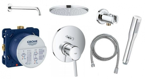 Grohe Concetto podtynkowy zestaw prysznicowy z deszczownicą 210-image_Grohe_GR/CONCETTO/210_1