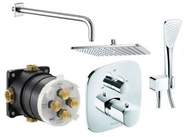 Kludi Ameo kompletny zestaw podtynkowy z baterią termostatyczną i deszczownicą 30cm-image_Grohe_31483001_1