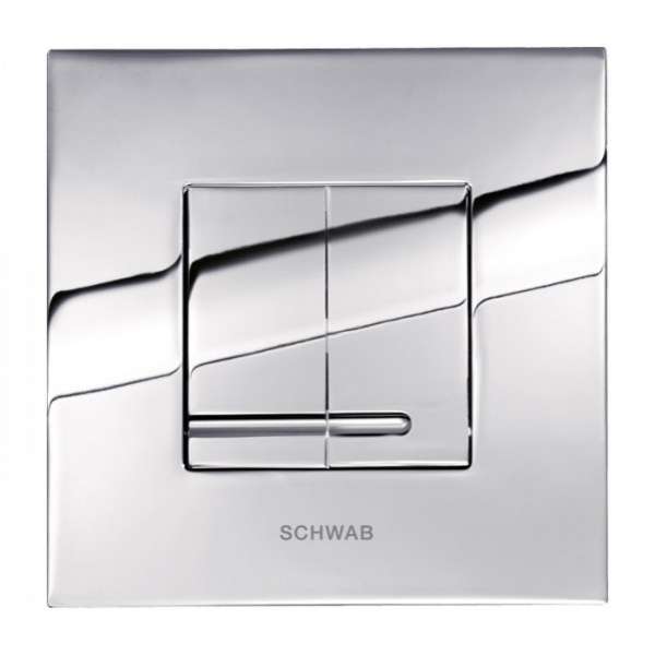 Schwab Arte Duo przycisk spłukujący do wc w kolorze chrom błyszczący-image_Grohe_28764000_1