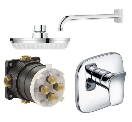 Podtynkowy pakiet do prysznica Kludi Ambienta AMBIENTA/150-image_Kludi / Grohe_AMBIENTA/150_1