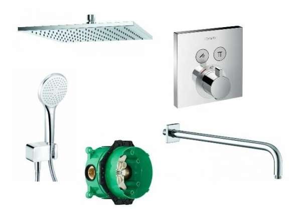 Termostatyczny pakiet prysznicowy ShowerSelect
-image_Hansgrohe / Kludi_HGR/SHOWERS/300_1