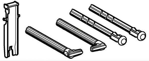 Geberit Zestaw bolców dystansowych i popychaczy do UP320-image_Geberit_bolup320_1