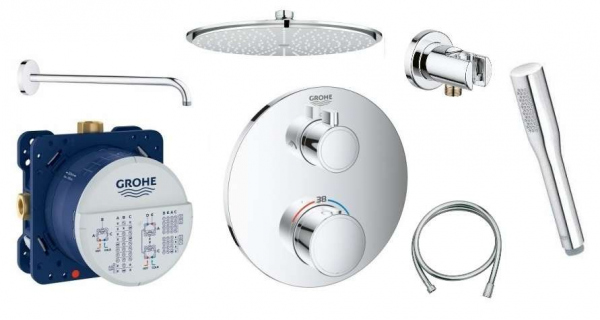 Grohe Grohtherm pakiet podtynkowy z deszczownicą 30cm -image_Grohe_2747800_1