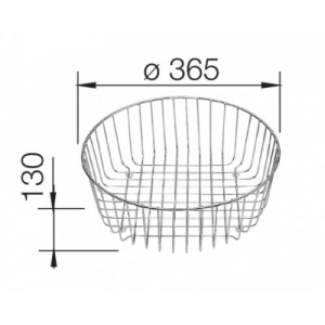 Dane techniczne kosza Blanco Rondo 220574-image_Blanco_220574_2