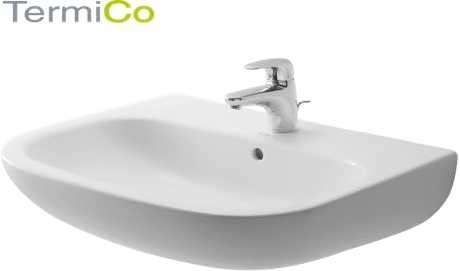 Ceramika łazienkowa Duravit z serii D-code, ścienna umywalka 65x50-image_Duravit_23106500002_3