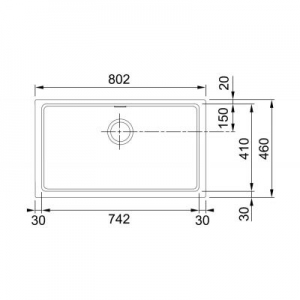 Dane techniczne zlewu Franke Kubus KBG 125.0499.009-image_Franke_1250499009_2