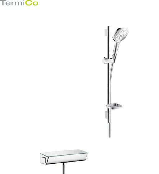Zestaw prysznicowy z termostatyczną baterią prysznicową Hansgrohe Ecostat Select 27038400.-image_Hansgrohe_27038400_1