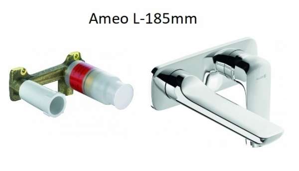 Kludi Ameo kompletna bateria podtynkowa umywalkowa Kl/Ameo/u185-image_Kludi_KL/AMEO/U185_1