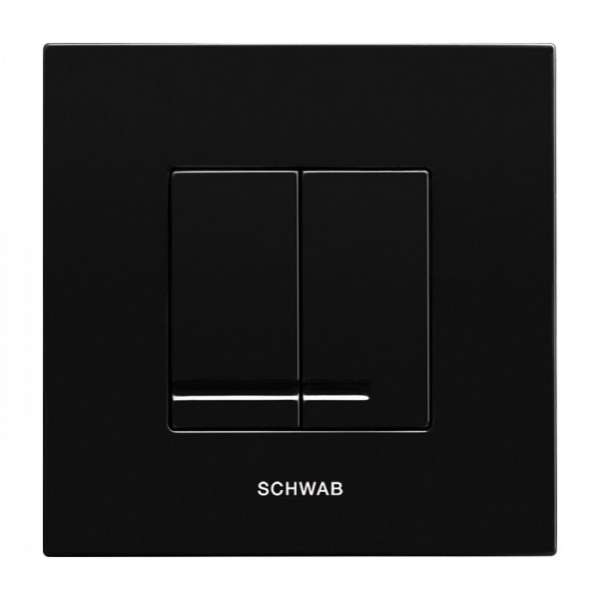 Schwab Arte Duo przycisk do wc w kolorze czarnym -image_Geberit_111.731.00.1_1