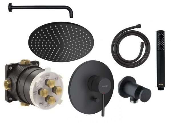 Podtynkowy komplet prysznicowy Grohe BauEdge z deszczownicą 160mm GR/BAUEDGE/160-image_Grohe_GR/BAUEDGE/160_1