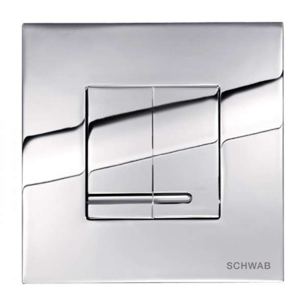 Schwab Arte Duo dwudzielny przycisk spłukujący do wc w kolorze chromu błyszczącego-image_Roca_A527234670_1