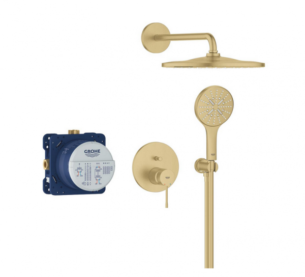 Kompletny zestaw podtynkowy Grohe Essence 310 25287GN0 brushed cool sunrise