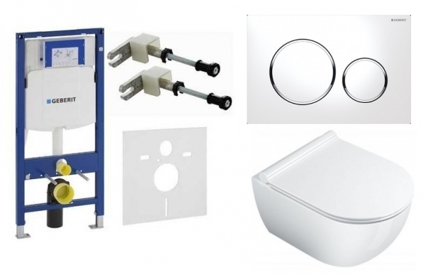 Geberit Up320 stelaż podtynkowy z przyciskiem białym Sigma 20 oraz miską Catalano Sfera 50-image_Geberit_115.882.KJ.5_1