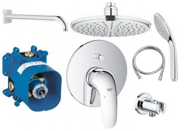 Grohe Eurostyle kompletny zestaw podtynkowy z deszczownicą Rainshower 21cm-image_Grohe_29099003_1