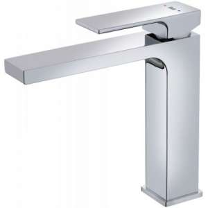 Teka Soller wysoka bateria umywalkowa w kolorze chromu błyszczącego 853861250 -image_Teka_853861250_1