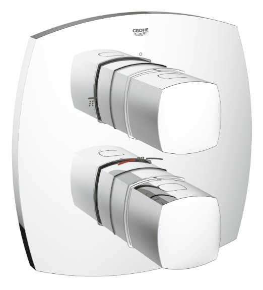 Grohe Grandera podtynkowy termostat wannowy do obsługi 2 odbiorników 19948000-image_Grohe_19948000_1